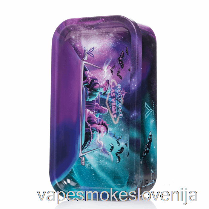 Vape Slovenija V Syndicate 2-in-1 Rolling Tray And Storage Bat Country